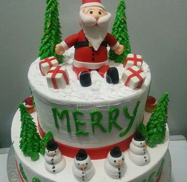 Christmas Santa Clause Cake CM100